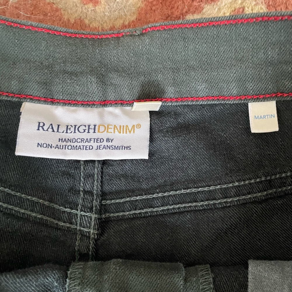 Raleigh Denim Dark Green Jeans